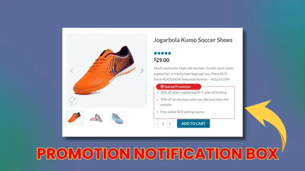 Guide to Creating a Beautiful Promotion Notification Box for Your Website