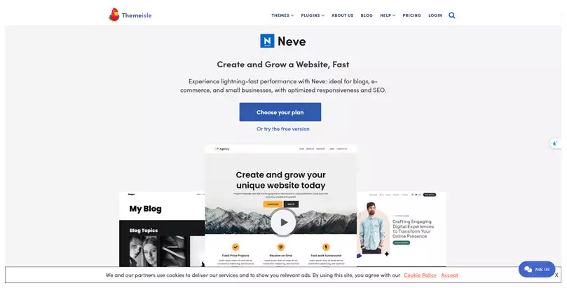 themeisle home page