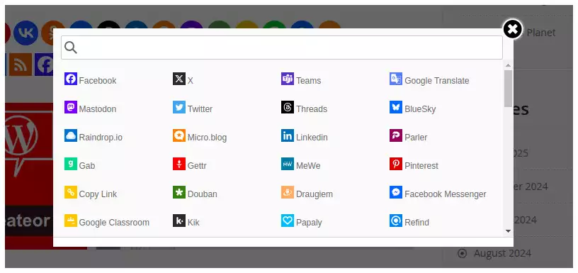 Sassy Social Share plugin