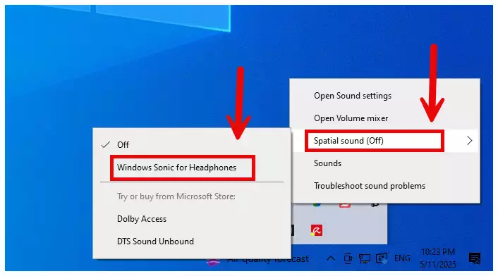 Toggling Windows Spatial Sound Wuthering Waves