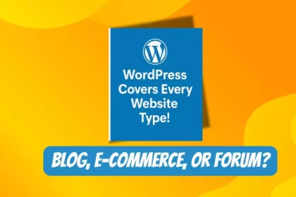 WordPress Covers Every Website Type