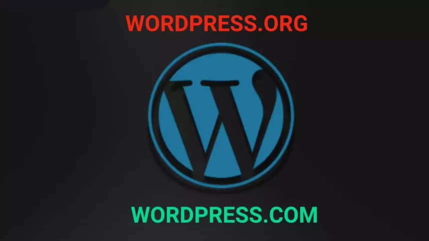 wordpress.com vs wordpress.org