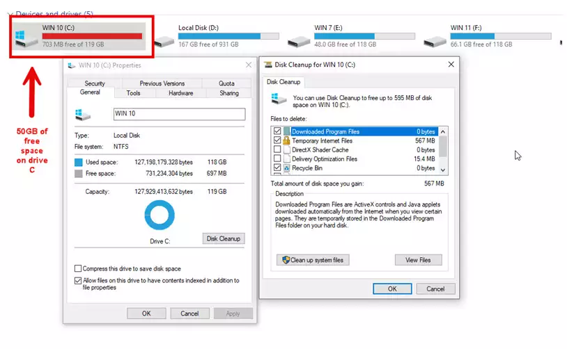 Clean System and Personal Junk Files