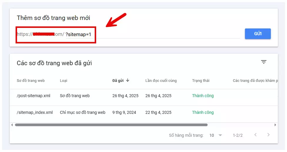 Rename the Sitemap