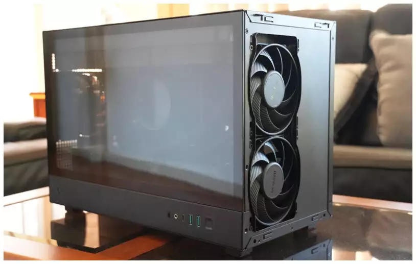Building a Gaming PC in 2025 mini case completed