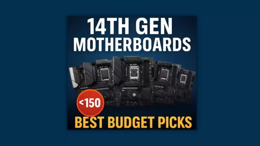 Top 5 Budget Motherboards for Intel 14th Gen