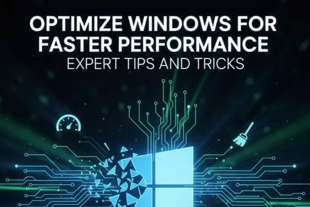 Optimize Windows for Faster Performance Expert Tips and Tricks