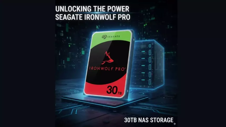 Unlocking the Power of Seagate IronWolf Pro 30TB for NAS Storage