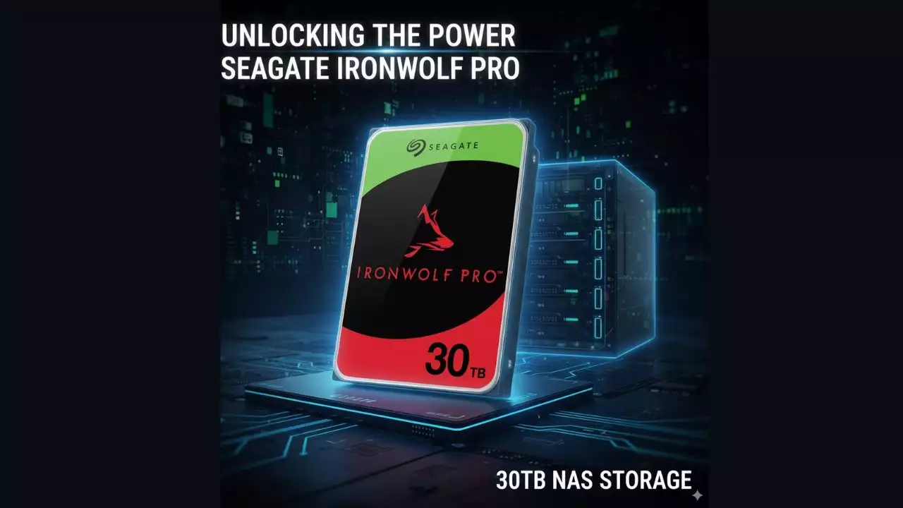 Unlocking the Power of Seagate IronWolf Pro 30TB for NAS Storage