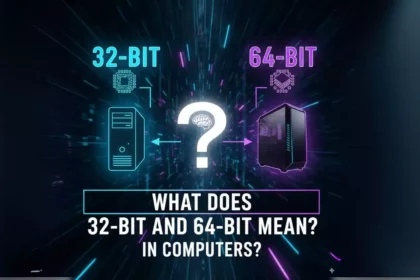 What Does 32 bit and 64 bit Mean in Computers