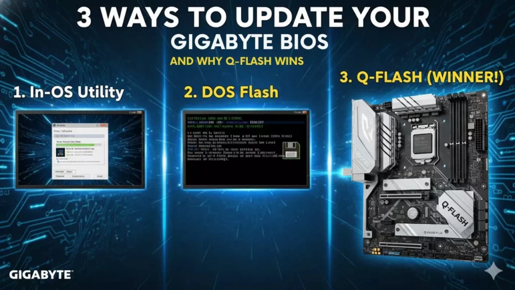 3 Ways to Update Your Gigabyte BIOS and Why Q Flash Wins