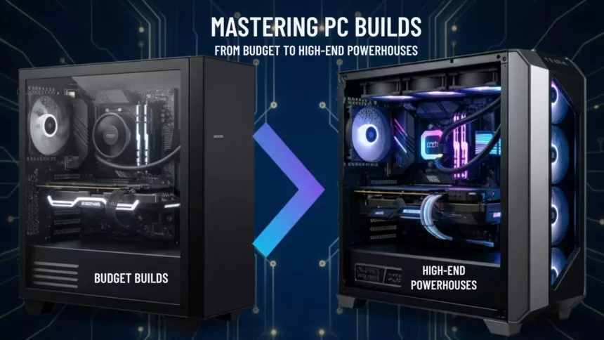 Mastering PC Builds From Budget to High End Powerhouses