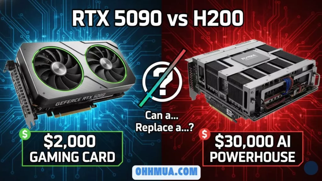 RTX 5090 VS H200