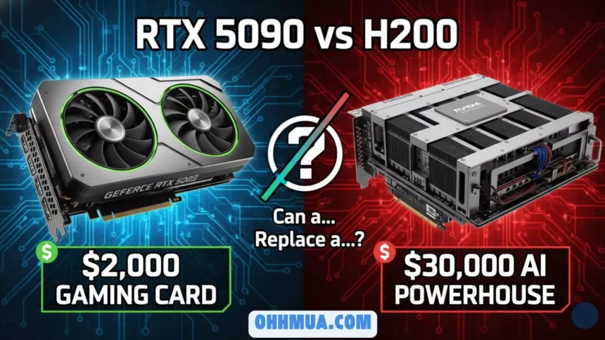 RTX 5090 VS H200