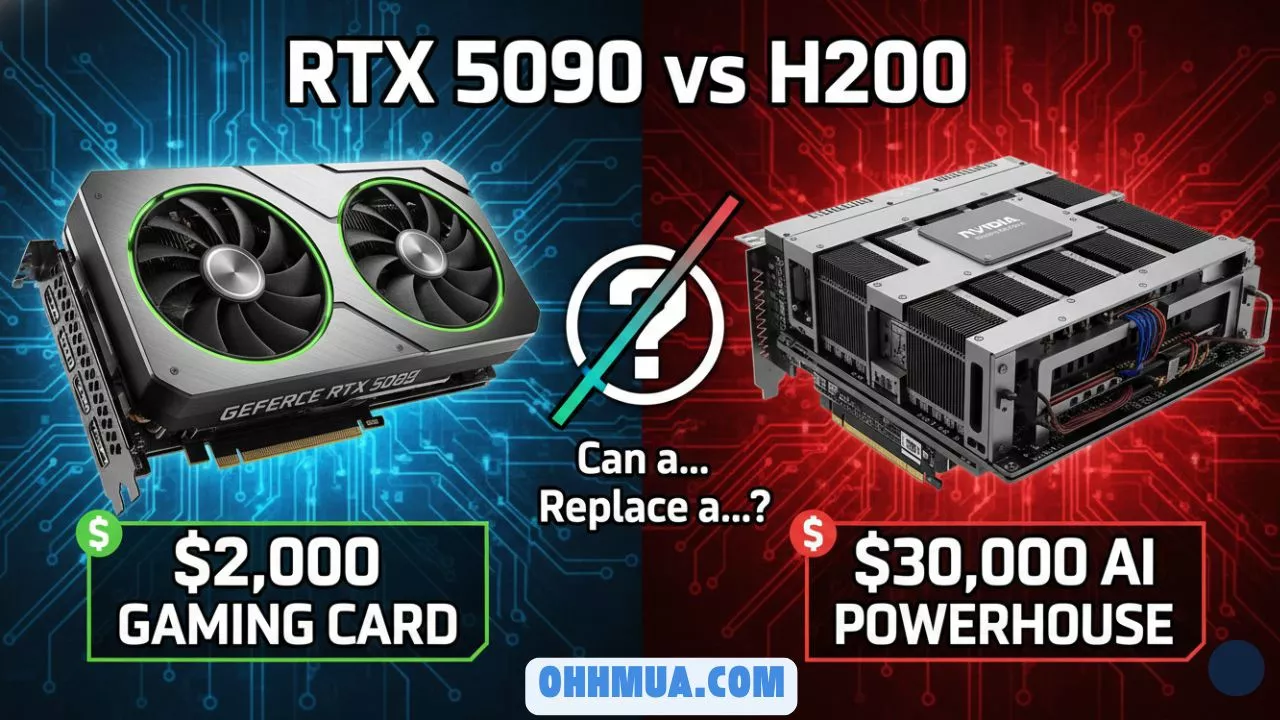 RTX 5090 VS H200